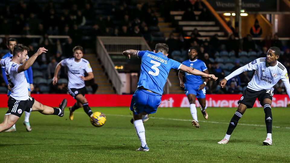 Posh v Crawley Town