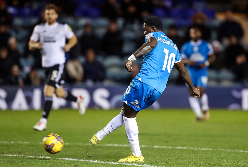 Posh v Crawley Town