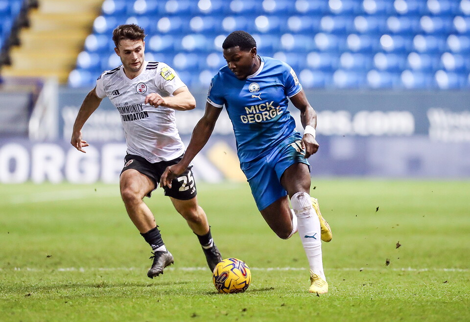 Posh v Crawley Town