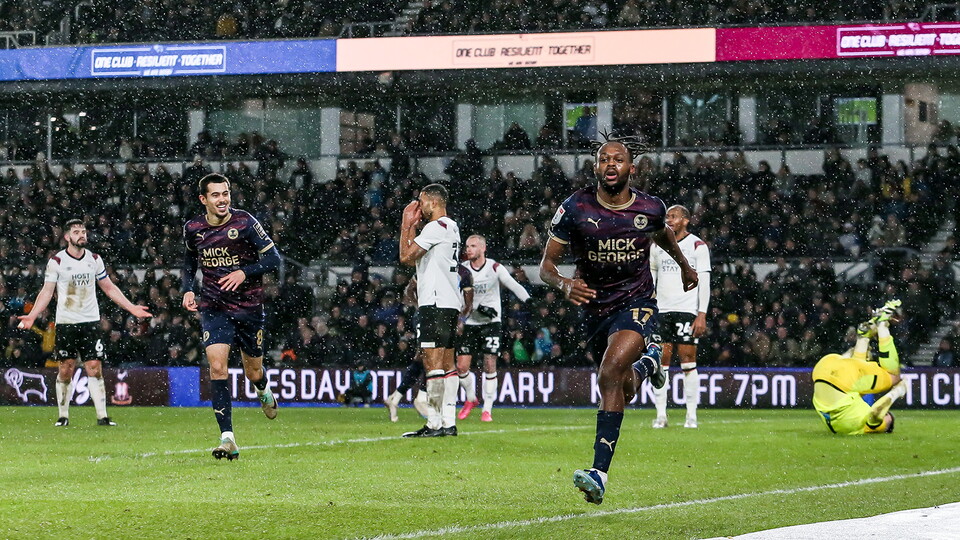 Derby County v Posh