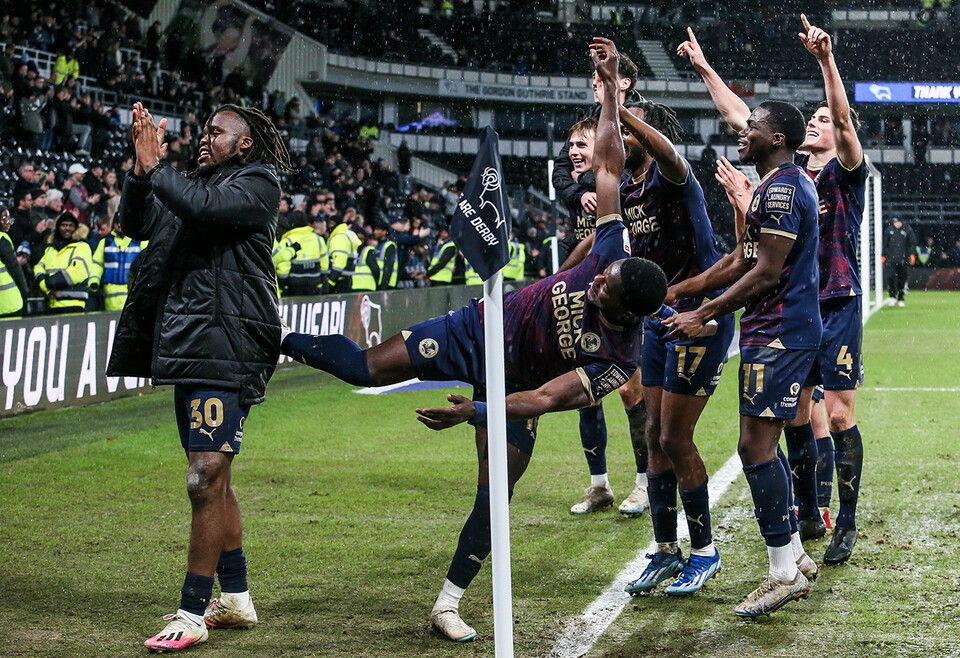 Derby County v Posh