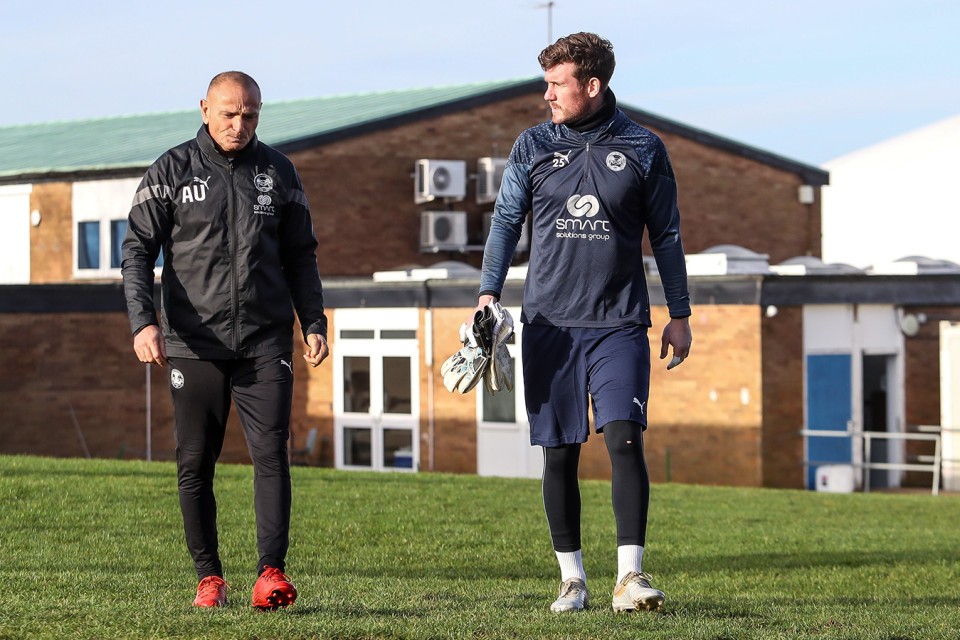 Jed Steer In Training