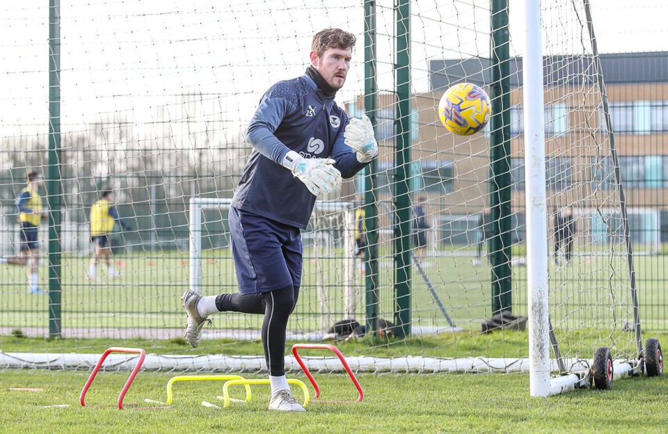 Jed Steer In Training