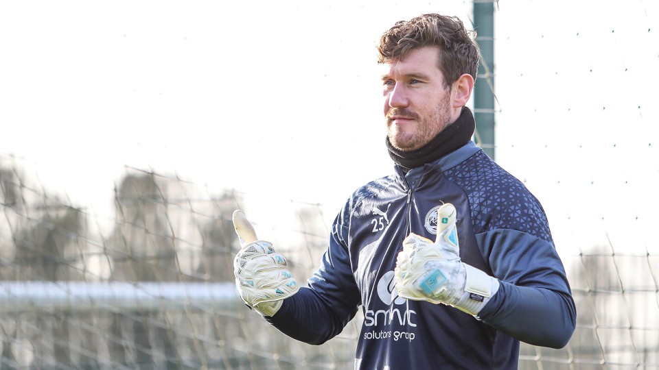 Jed Steer In Training