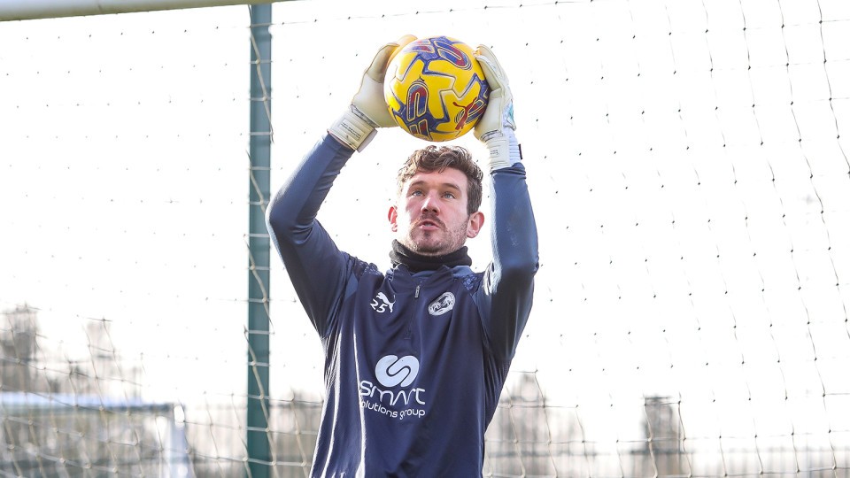 Jed Steer In Training
