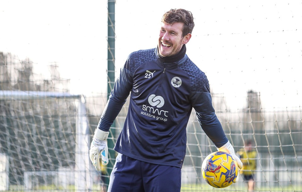 Jed Steer In Training
