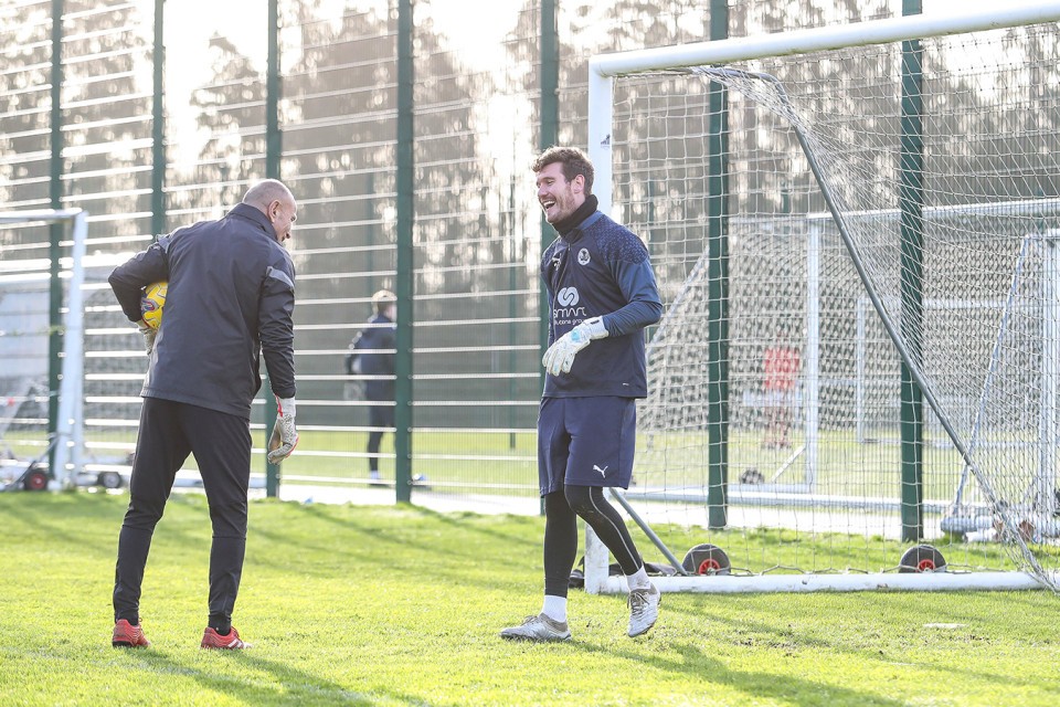 Jed Steer In Training