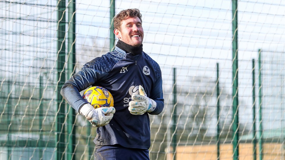 Jed Steer In Training