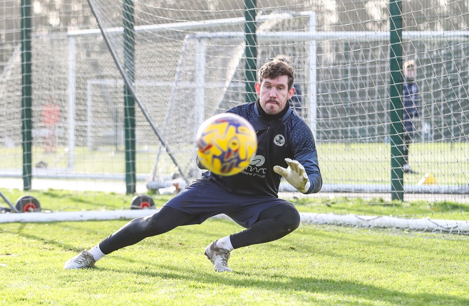 Jed Steer In Training