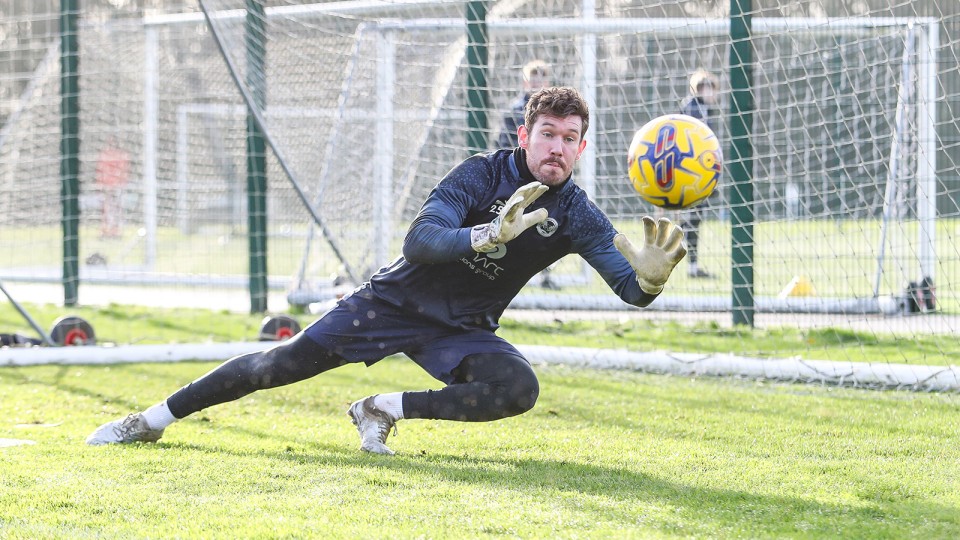 Jed Steer In Training