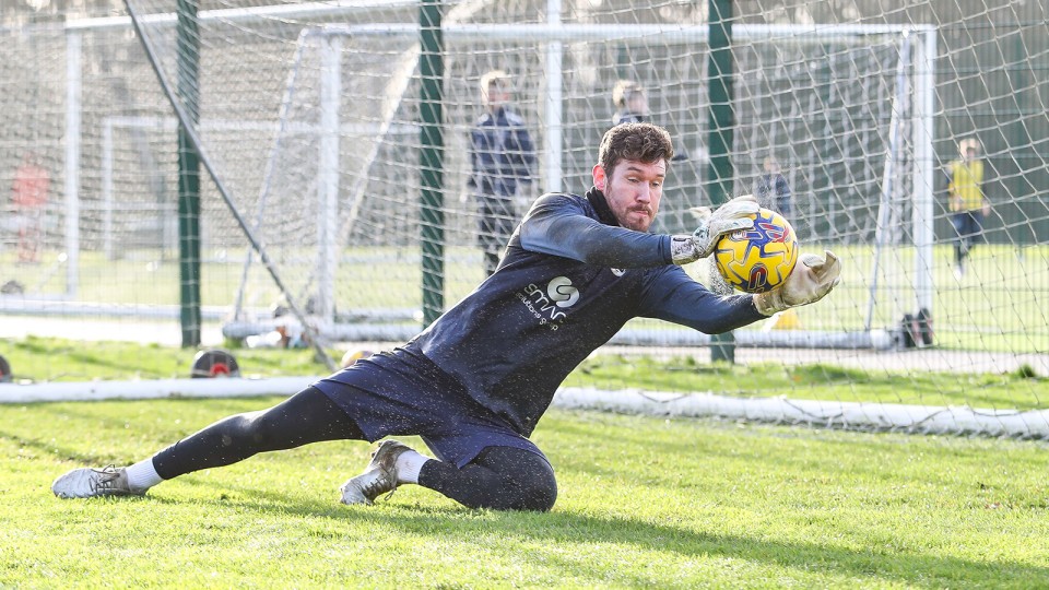 Jed Steer In Training