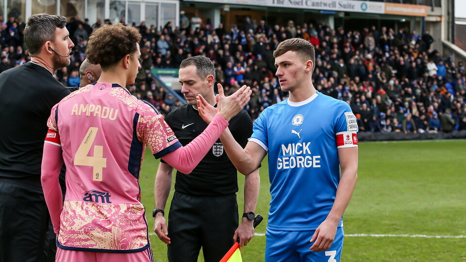 Posh v Leeds United