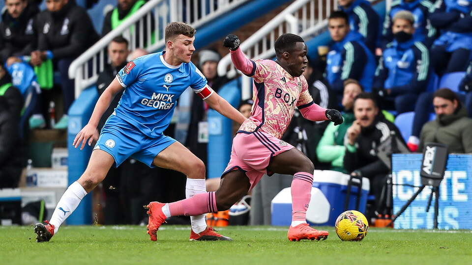 Posh v Leeds United