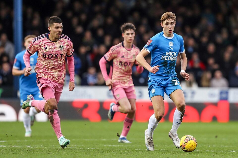 Posh v Leeds United