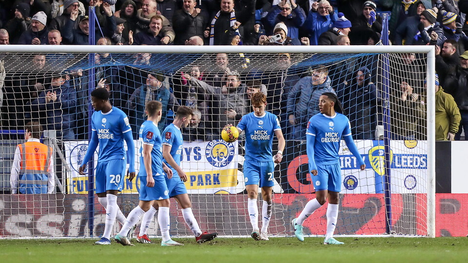 Posh v Leeds United