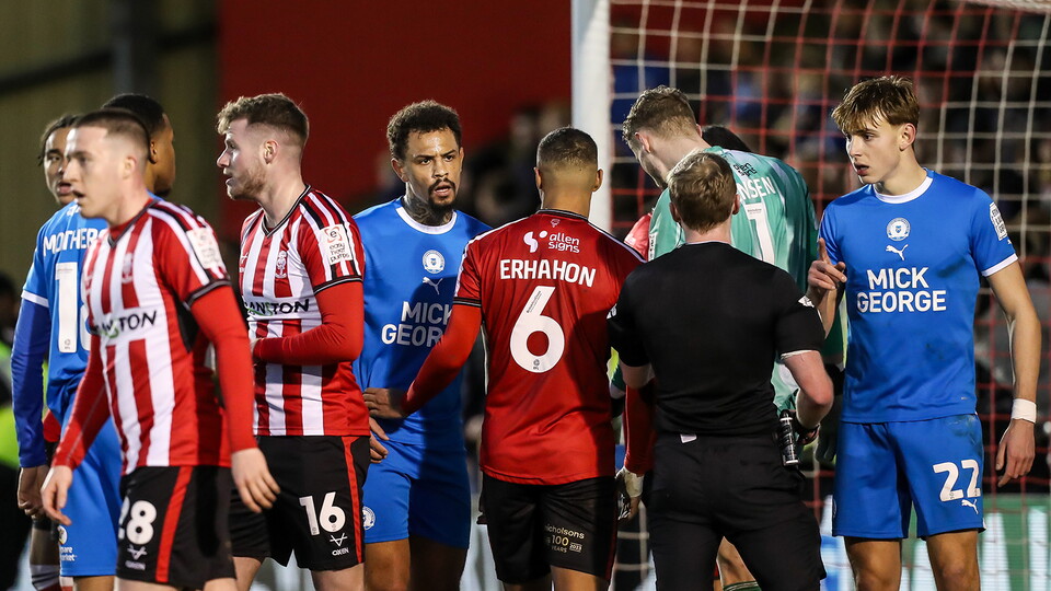 Lincoln City v Posh