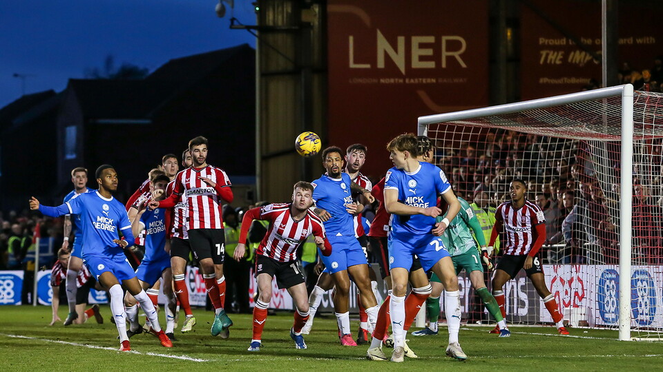 Lincoln City v Posh