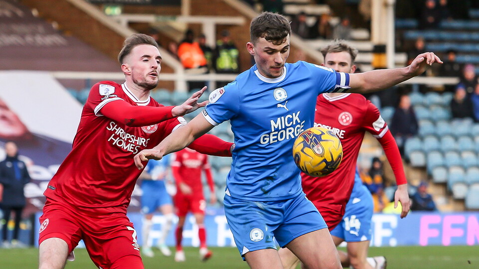 Posh v Shrewsbury Town