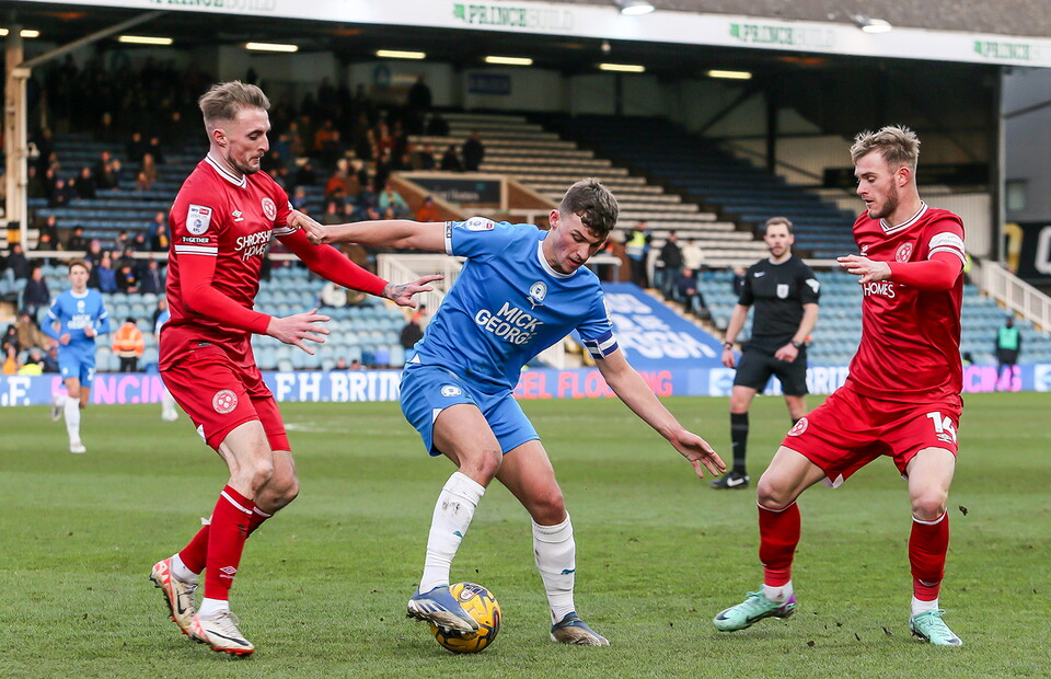 Posh v Shrewsbury Town