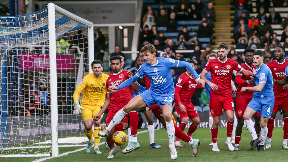 Posh v Shrewsbury Town