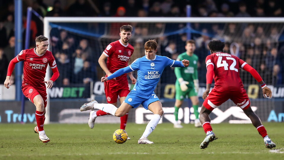 Posh v Shrewsbury Town