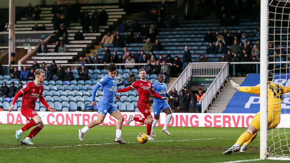Posh v Shrewsbury Town