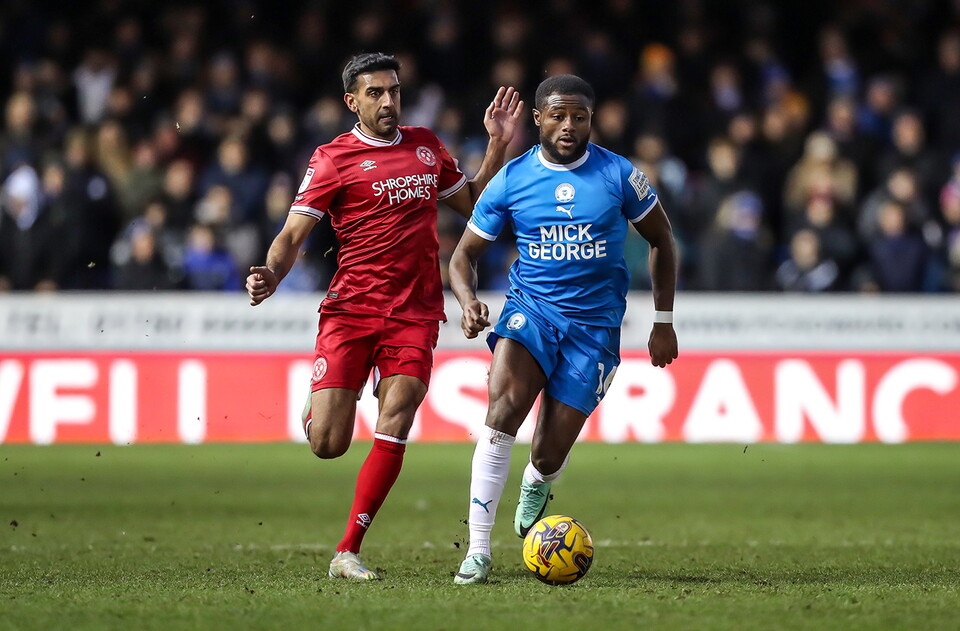 Posh v Shrewsbury Town