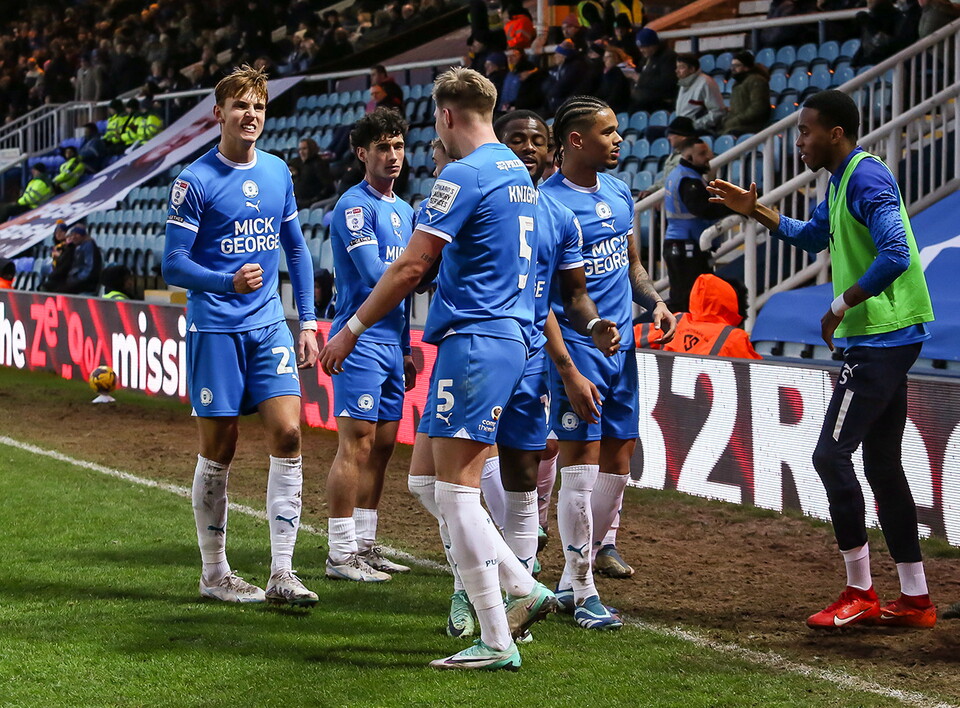 Posh v Shrewsbury Town