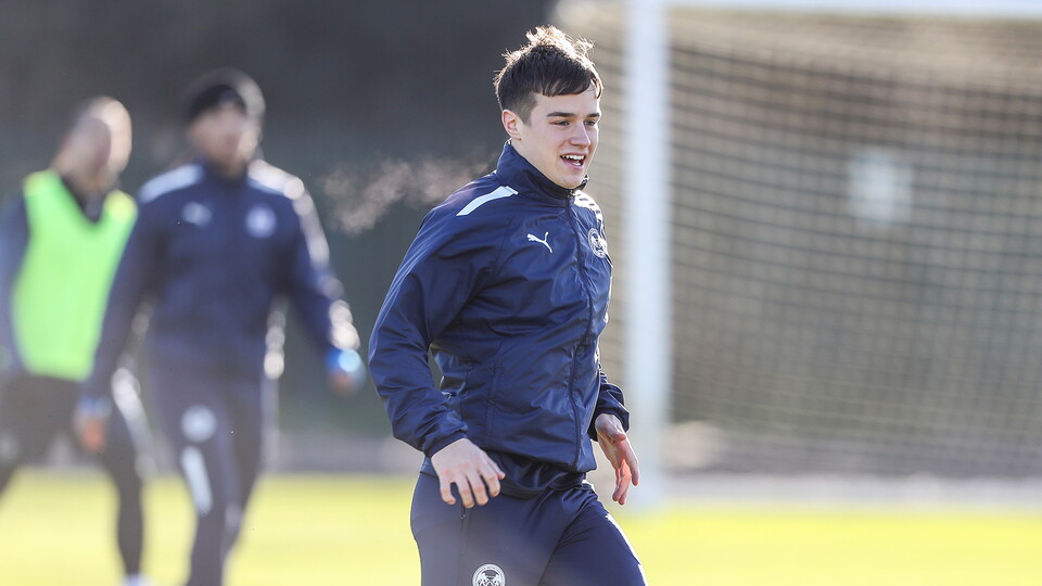 Training Ahead Of Shrewsbury Clash