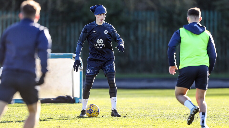 Training Ahead Of Shrewsbury Clash