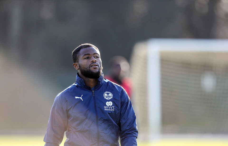 Training Ahead Of Shrewsbury Clash