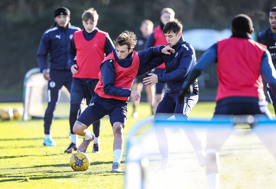 Training Ahead Of Shrewsbury Clash