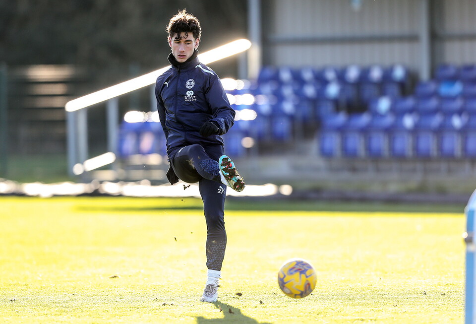 Training Ahead Of Shrewsbury Clash