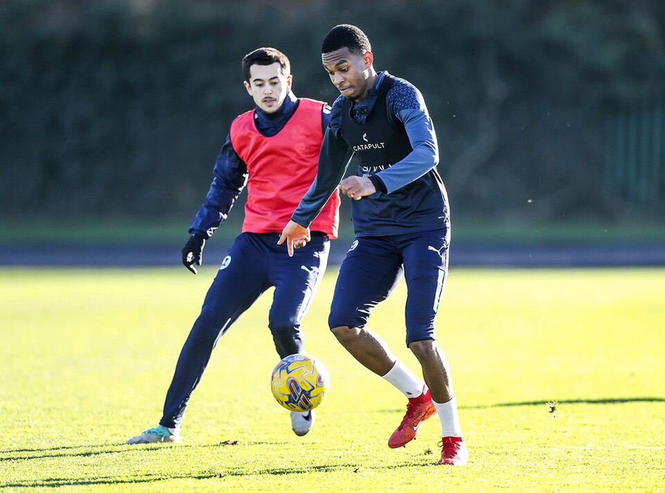 Training Ahead Of Shrewsbury Clash
