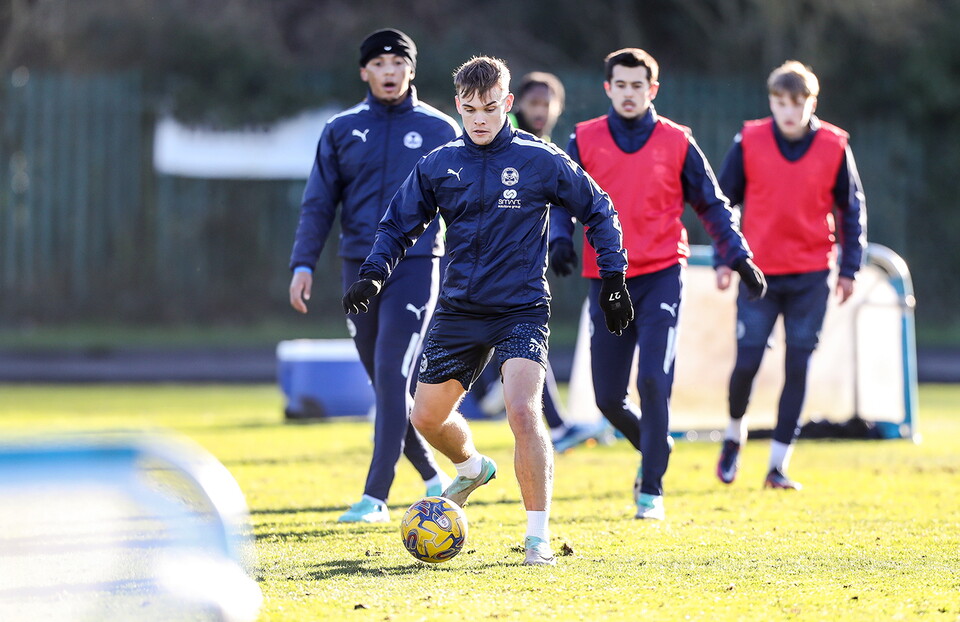 Training Ahead Of Shrewsbury Clash