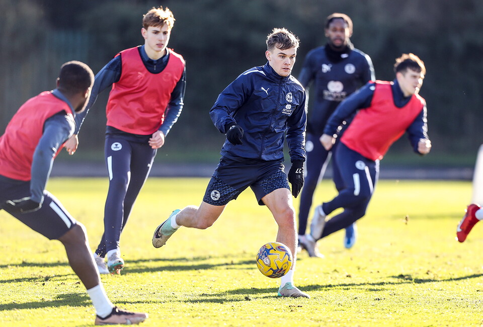 Training Ahead Of Shrewsbury Clash
