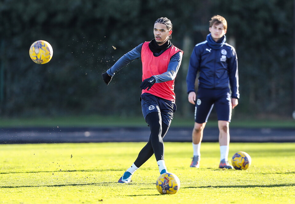 Training Ahead Of Shrewsbury Clash