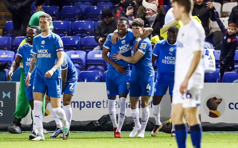 Posh v AFC Wimbledon