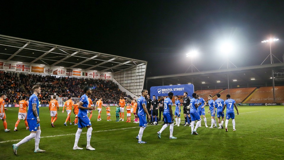 Blackpool v Posh