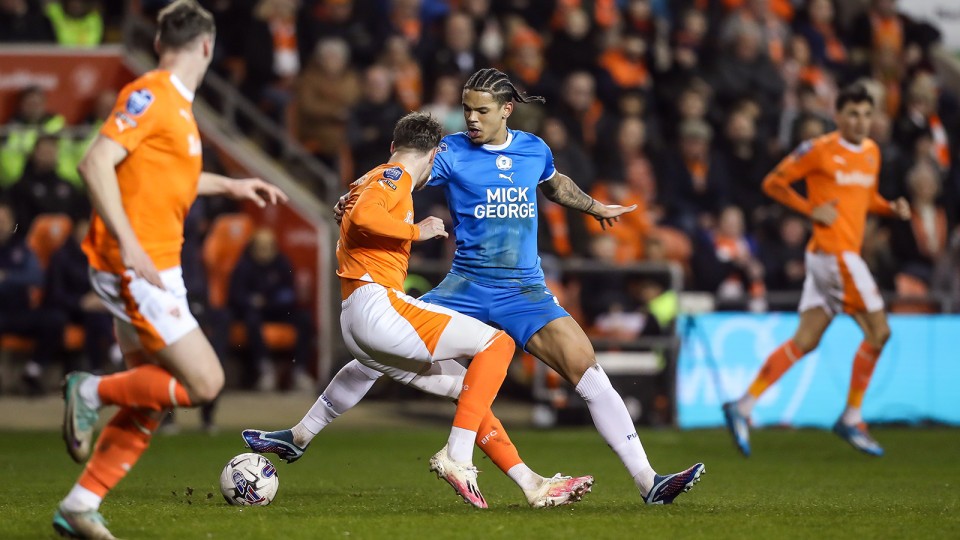 Blackpool v Posh