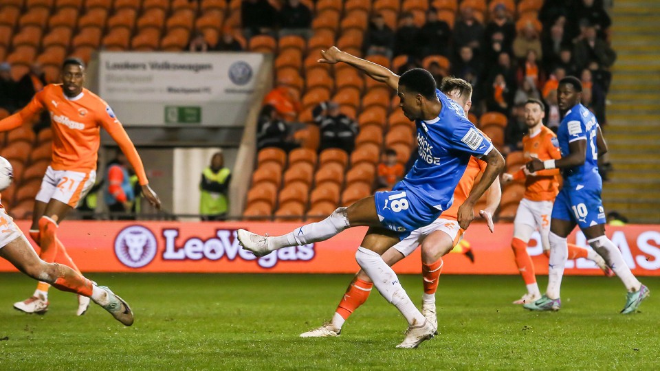Blackpool v Posh