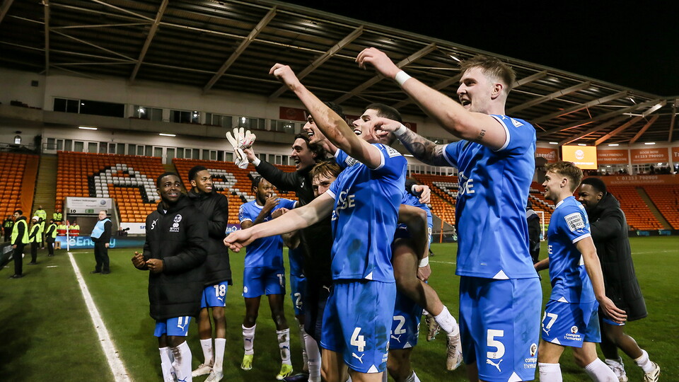 Blackpool v Posh