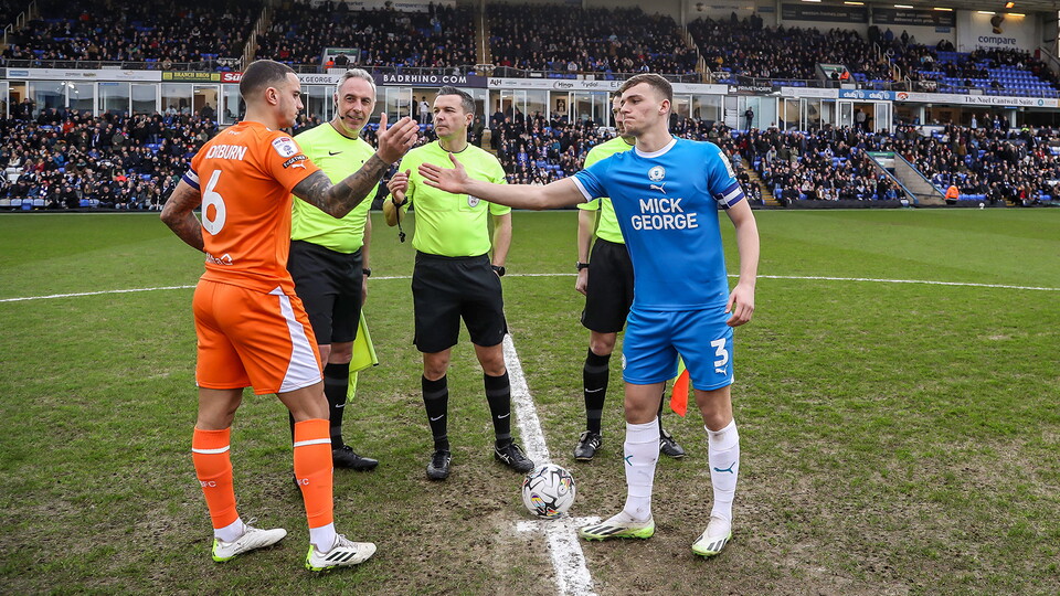 Posh v Blackpool