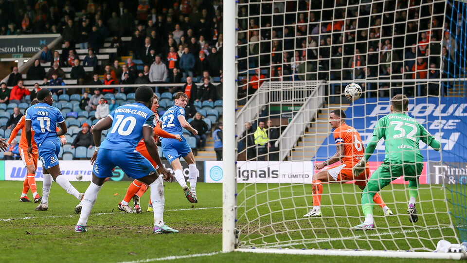 Posh v Blackpool