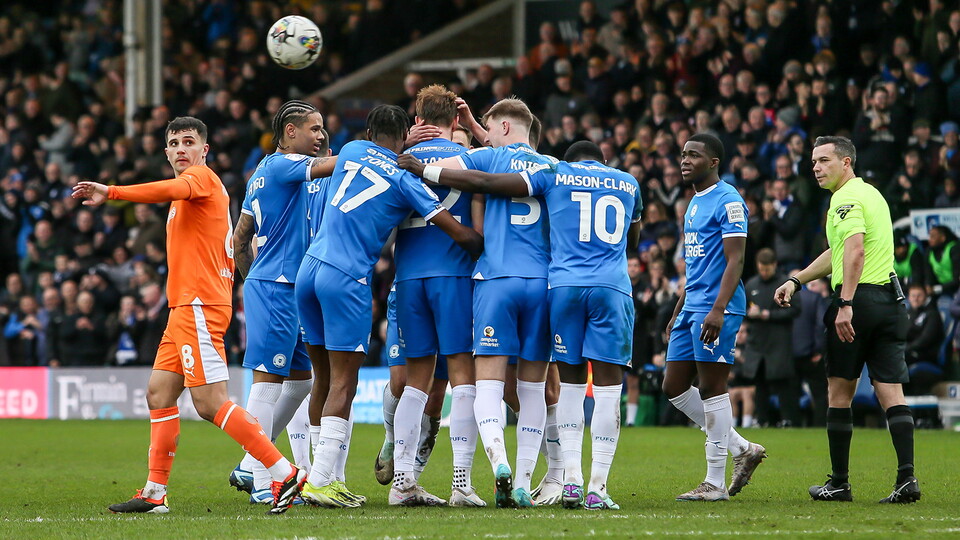 Posh v Blackpool