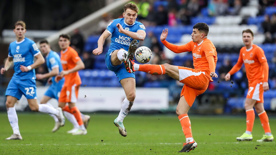 Posh v Blackpool