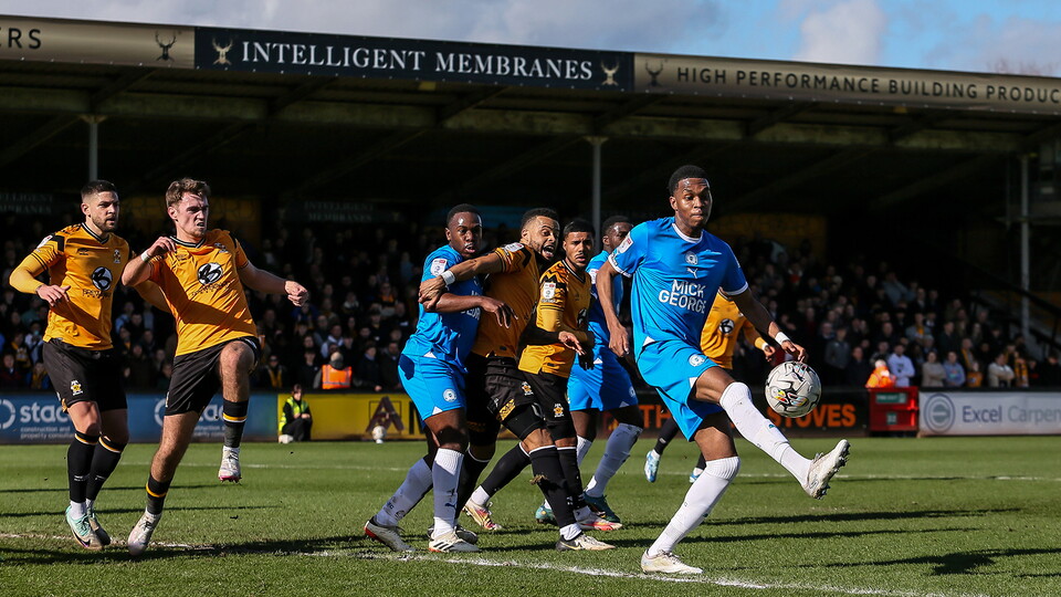 Cambridge United v Posh