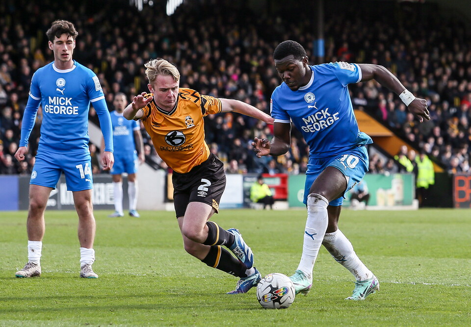 Cambridge United v Posh
