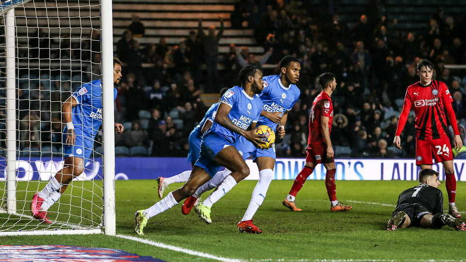 Posh v Wigan Athletic