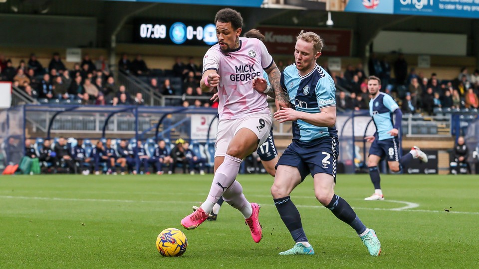 Wycombe Wanderers v Posh